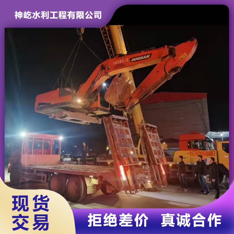 水上挖掘机出租设备齐全支持定制