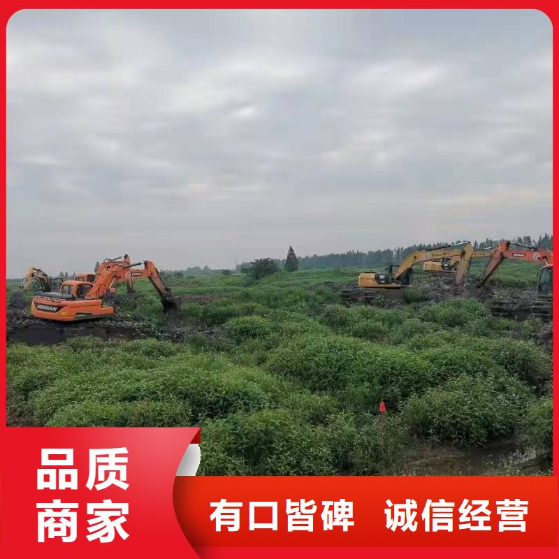 水上挖机出租水上船挖租赁源厂供货