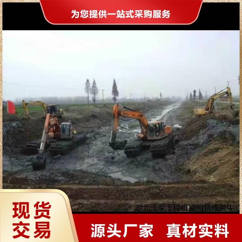 本地水陆两用挖掘机出租租赁厂家