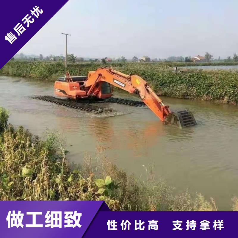 水上挖机出租水上船挖租赁海量现货直销