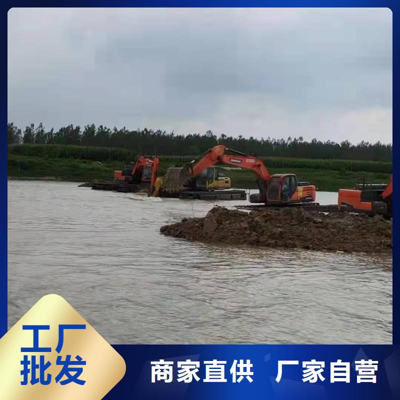 水上挖机出租水上船挖租赁用心服务
