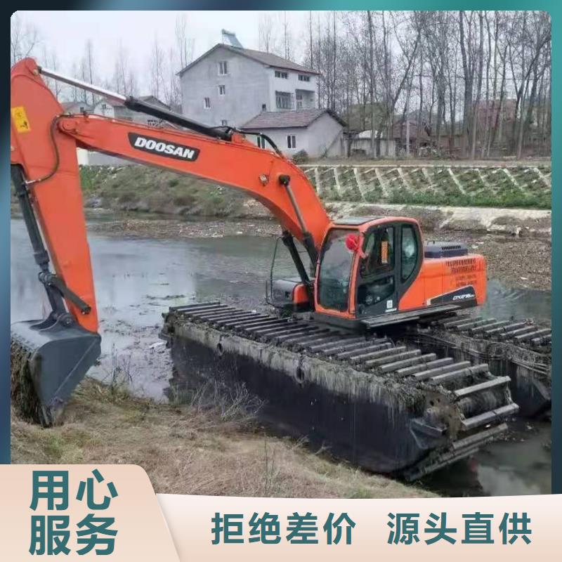 水上挖机出租水上船挖租赁生产经验丰富