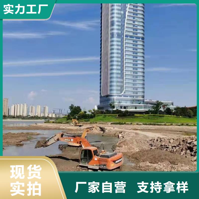 水上挖机出租水上船挖租赁今年新款