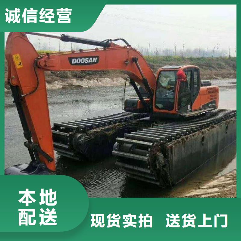 鱼塘清理挖掘机租赁-多年大厂