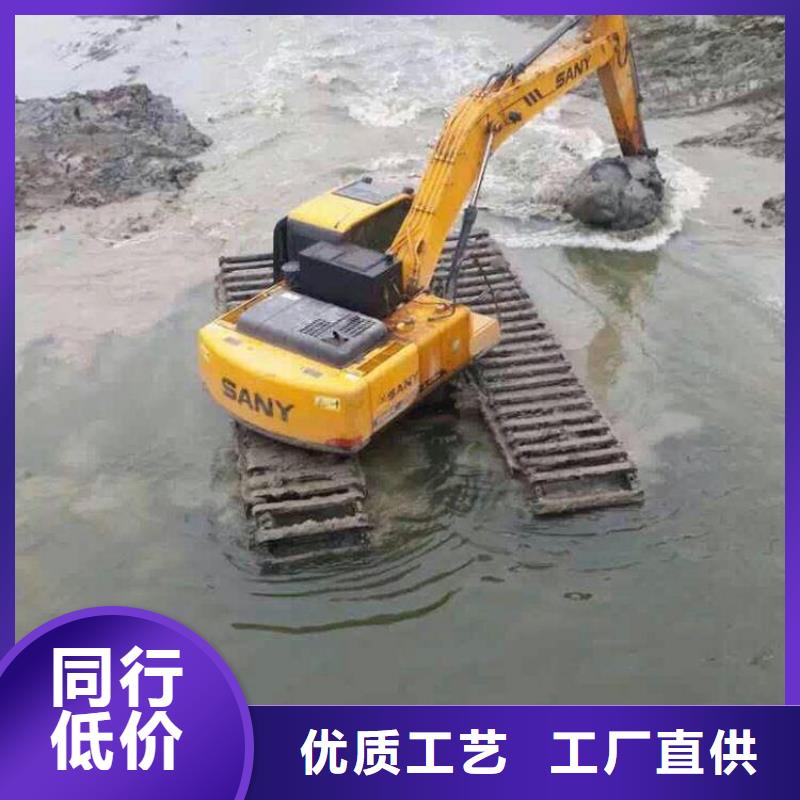 水上挖机出租水上船挖租赁满足客户需求
