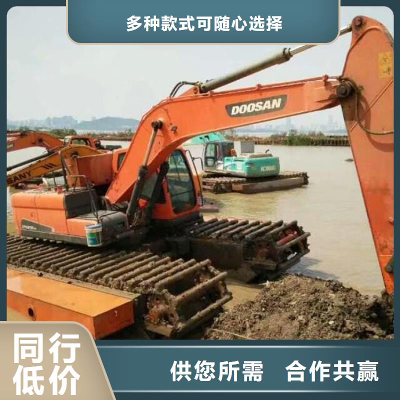 水上挖机出租水上船挖租赁品质服务