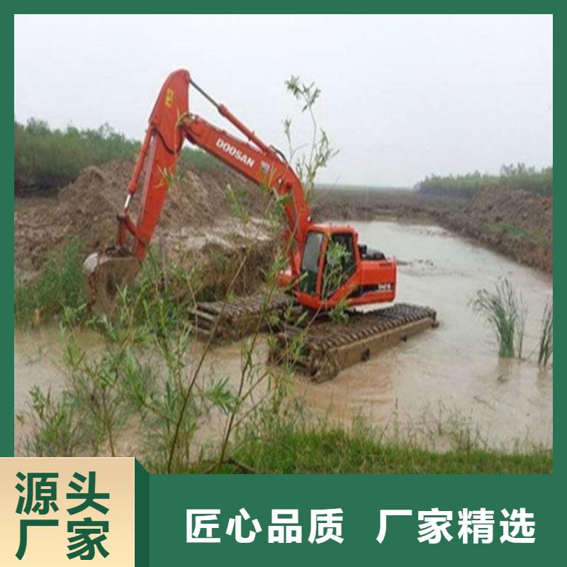 水上挖机出租水上船挖租赁满足客户需求