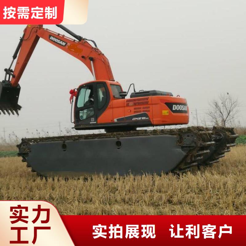 水上挖机出租水上船挖租赁质量三包