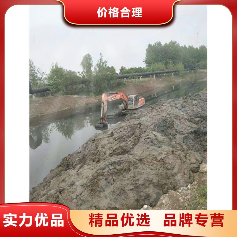 蟹塘开发挖掘机出租厂家