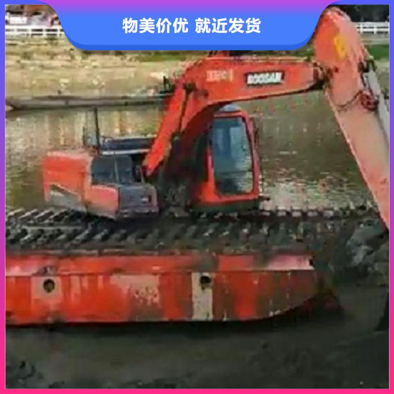深水挖掘机租赁报价