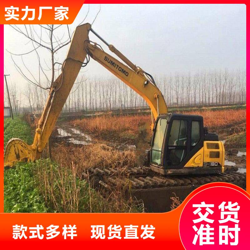 鱼塘清理挖掘机租赁厂家供应
