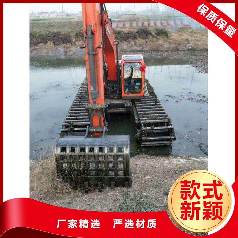 水上挖机出租水上船挖租赁满足客户需求