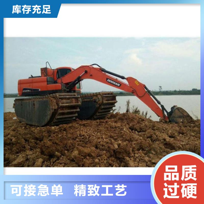 鱼塘清理挖掘机租赁-多年大厂