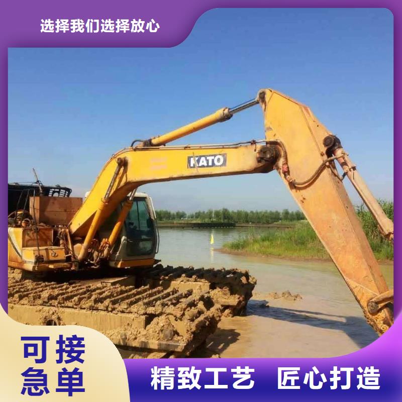 水上挖机出租 水上船挖租赁精工细致打造