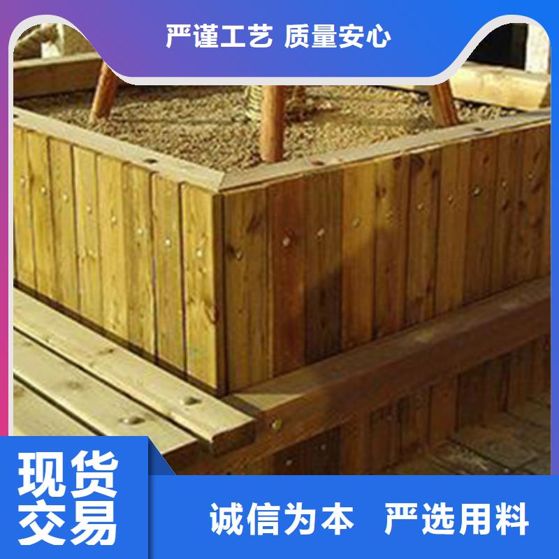 防腐木门头房厂家烟台市蓬莱区
