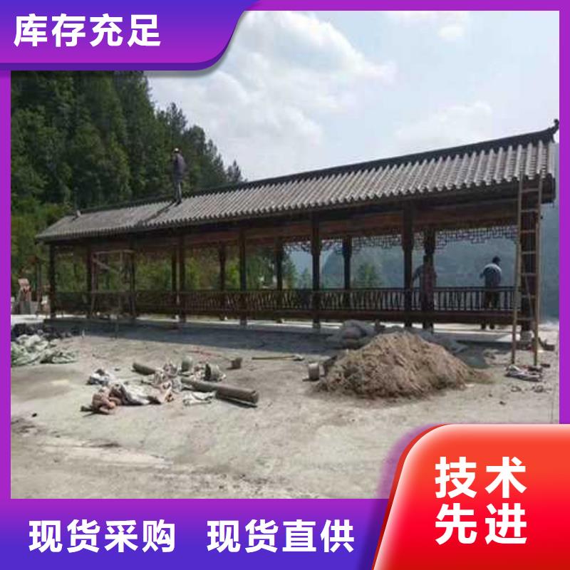 青岛莱西市防腐木门头定做厂家