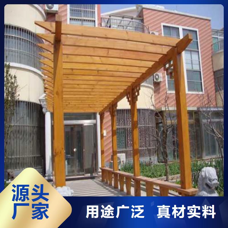 防腐木长廊厂家直销青岛市海青镇