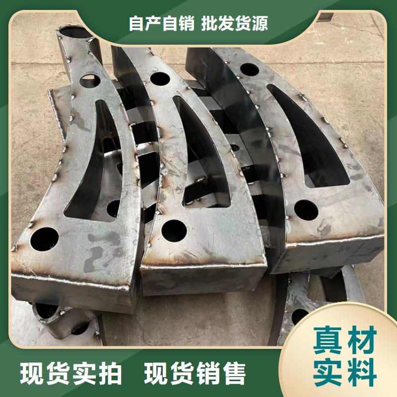 防撞桥梁护栏_不锈钢复合管栏杆按需设计
