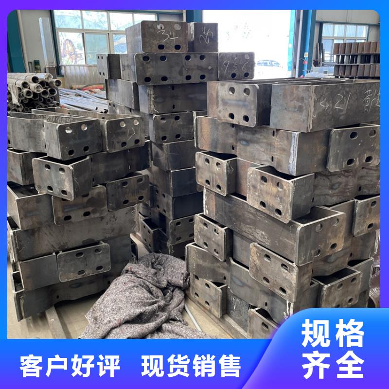 201不锈钢复合管护栏人车分流栏源头工厂