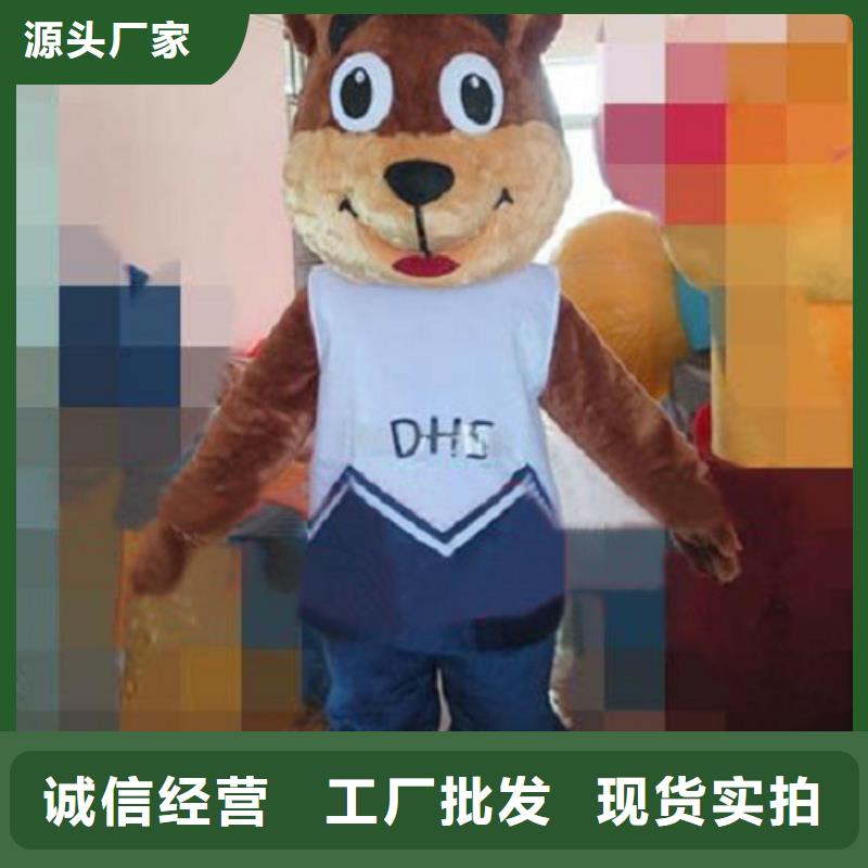 福建厦门卡通行走人偶制作厂家/宣传毛绒娃娃套装