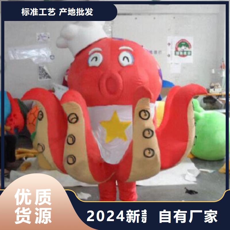 海南海口卡通行走人偶制作厂家/假日服装道具质量好