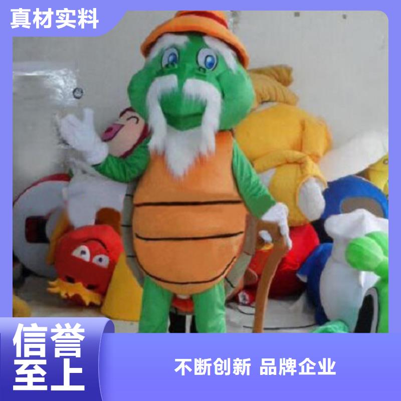 海南海口卡通行走人偶制作厂家/假日服装道具质量好