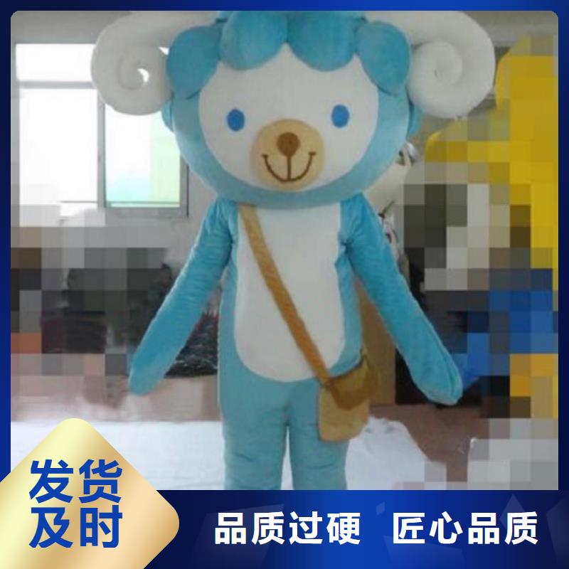 海南海口卡通行走人偶制作厂家/假日服装道具质量好