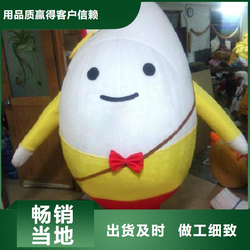 行走人偶服装定制厂家,套头玩偶服质地良