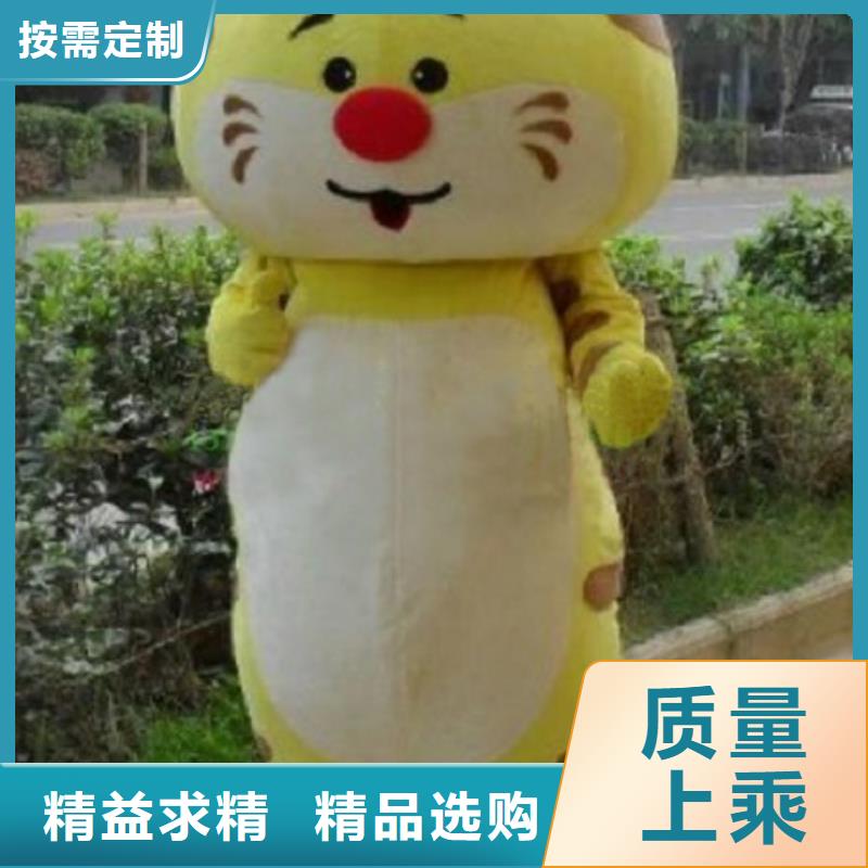 卡通人偶服装定制厂家,套头玩偶服质地良