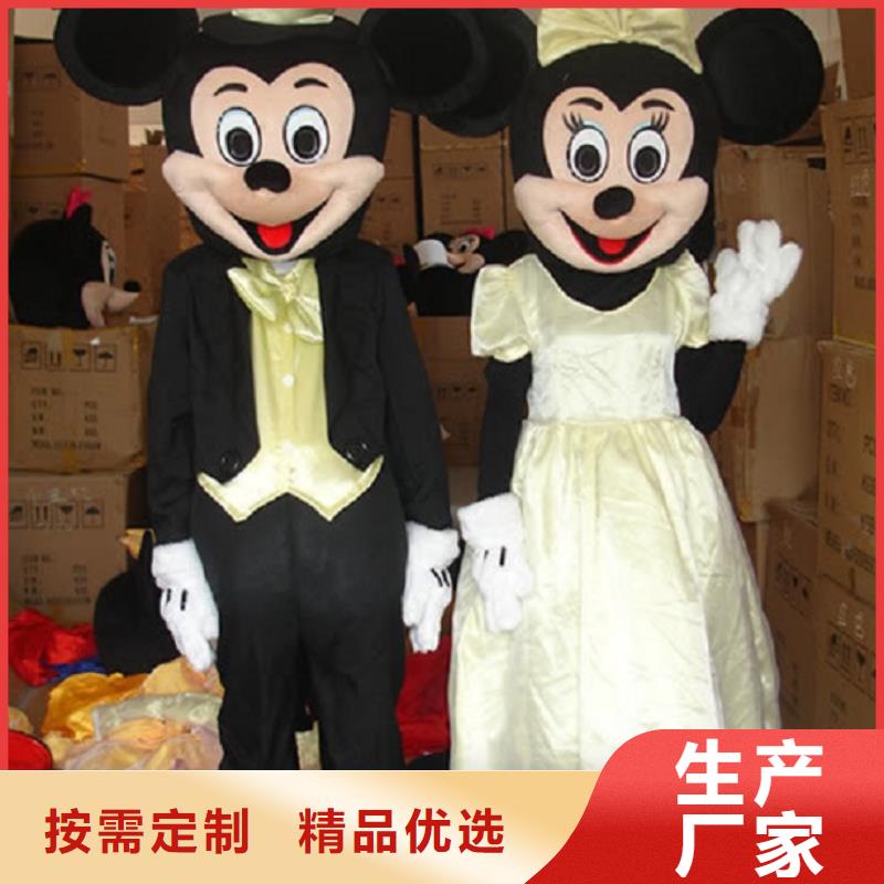 卡通行走人偶服装定制厂家,玩偶服花色多