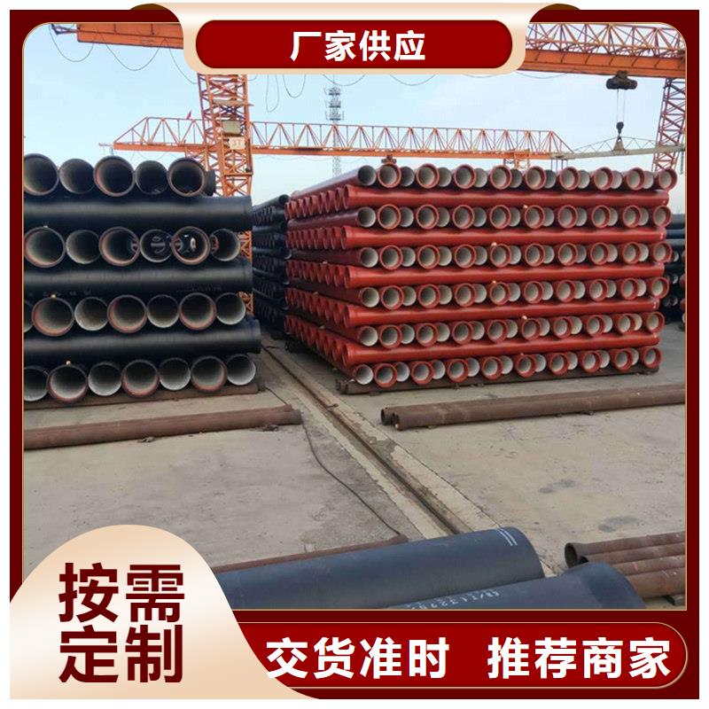 县污水管道球墨管来厂考察