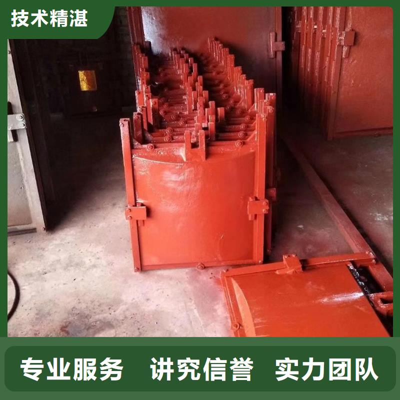 平面拱形闸门-附壁式双向止水铸铁闸门品质卓越