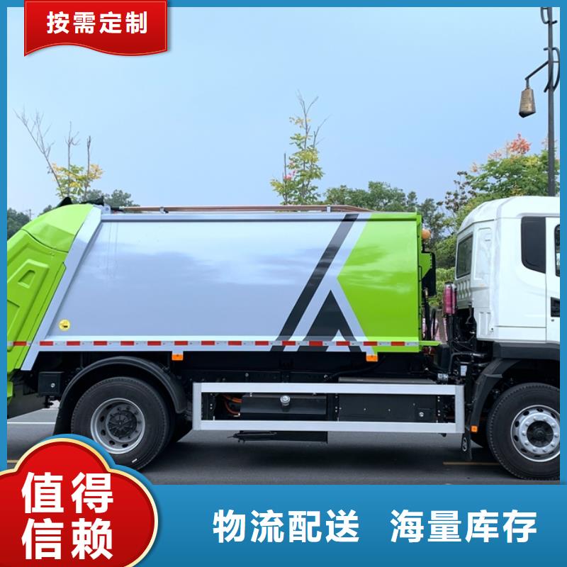 优质重汽后双桥挂桶垃圾车的基地