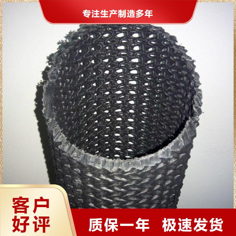 硬式透水管塑料盲沟实体厂家