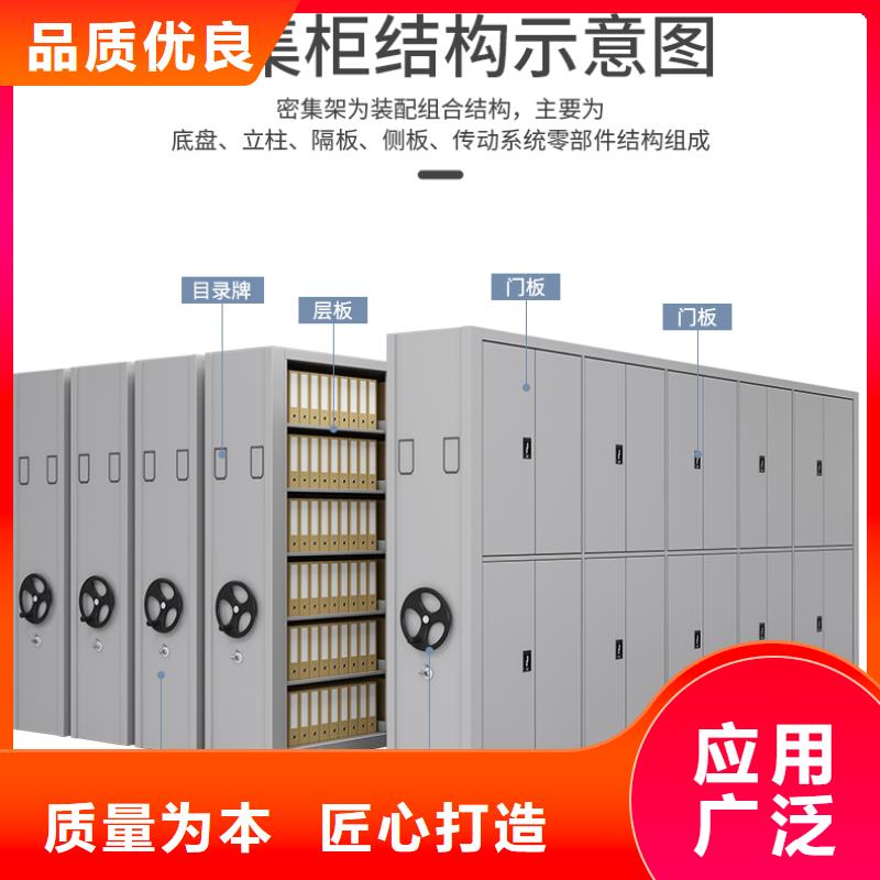 手摇密集柜智能回转档案柜质检合格出厂