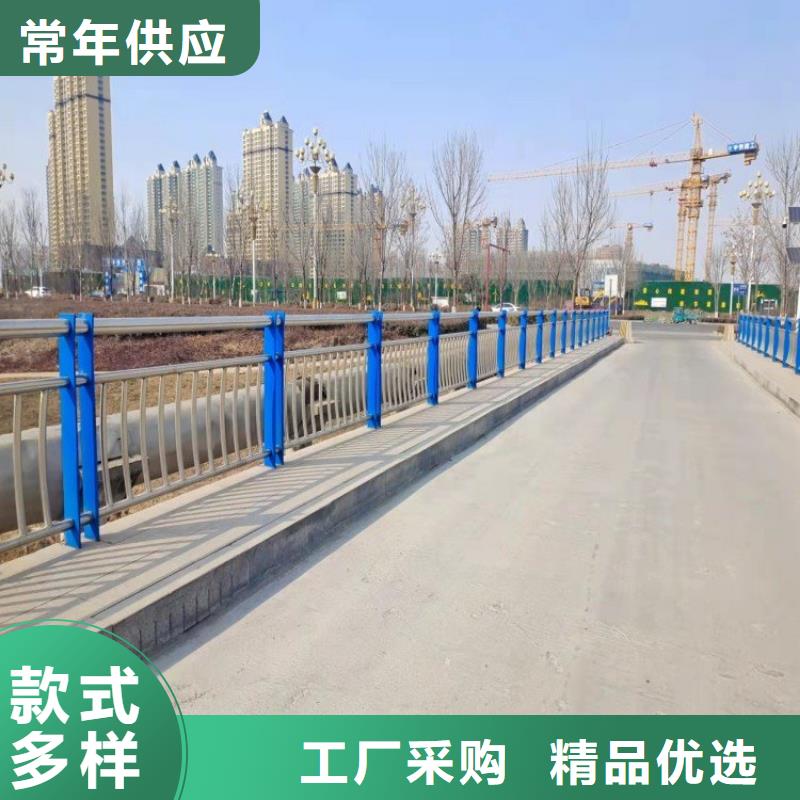 不锈钢桥梁栏杆河道护栏快捷的物流配送