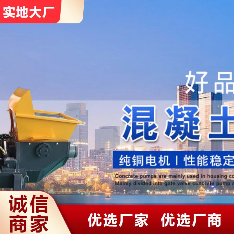 二次构造柱泵混凝土输送泵每个细节都严格把关