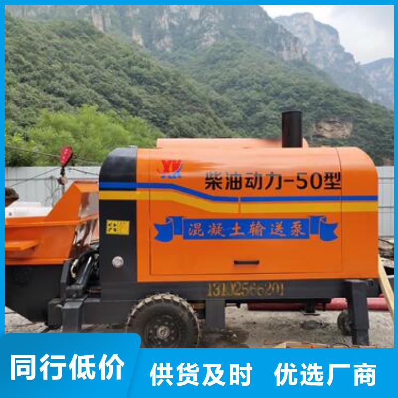 小型混凝土泵,混凝土输送泵我们更专业