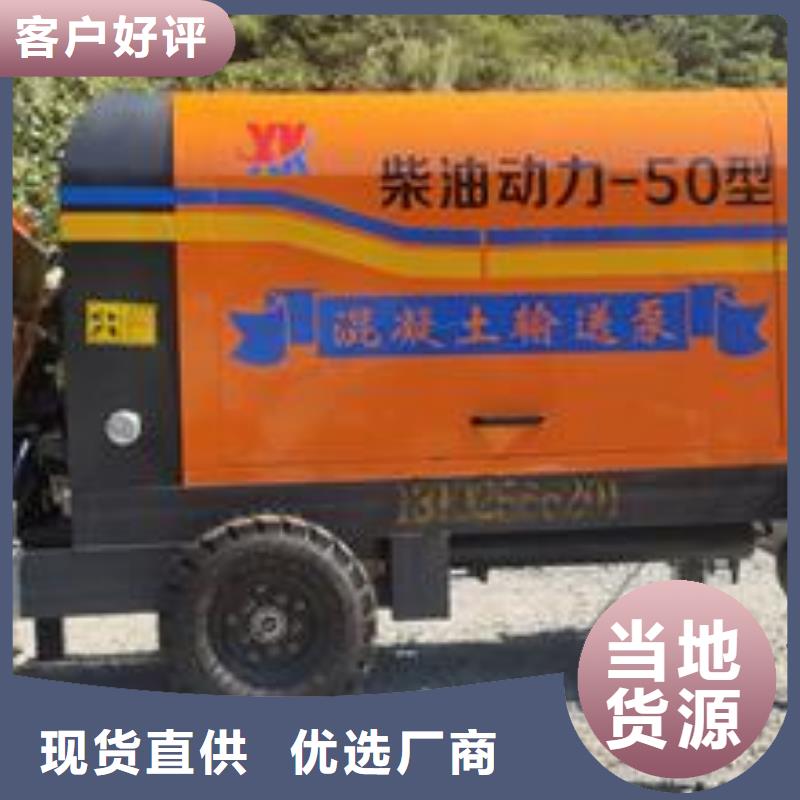 小型混凝土泵混凝土输送泵快速发货