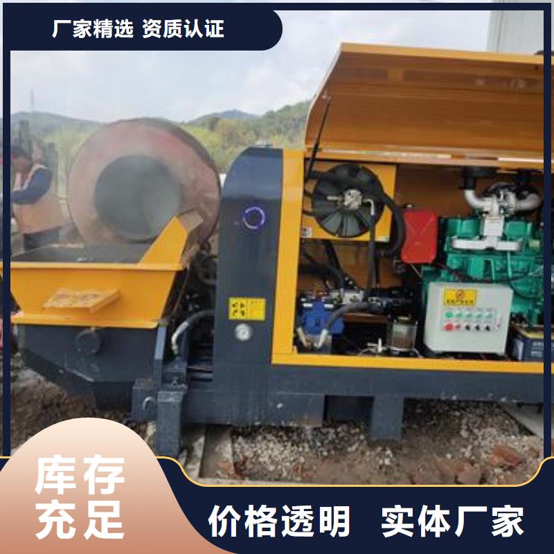 小型混凝土泵小型混凝土输送泵真材实料加工定制