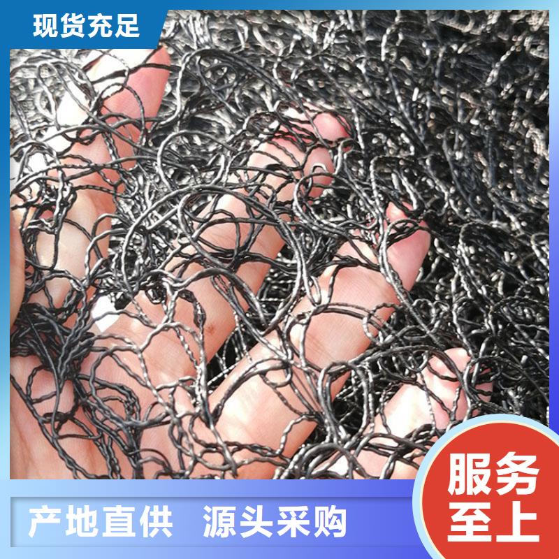 通风降噪丝网钢塑土工格栅出货快