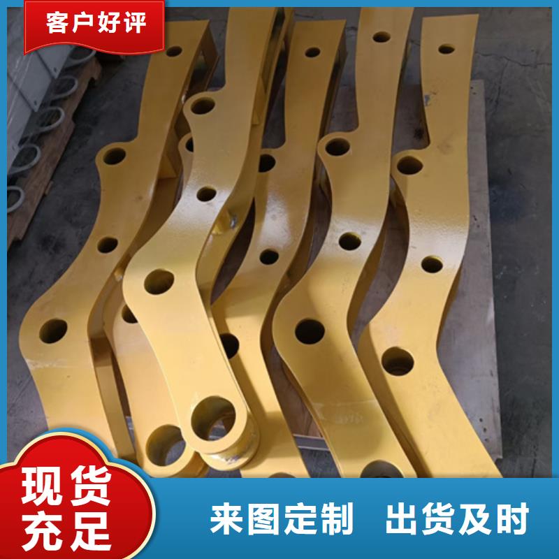 护栏立柱不锈钢复合管护栏好品质经得住考验