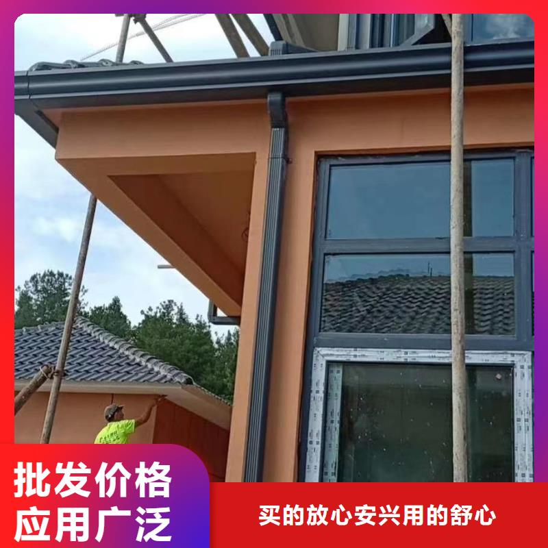 盛铖屋檐金属水槽满足客户需求
