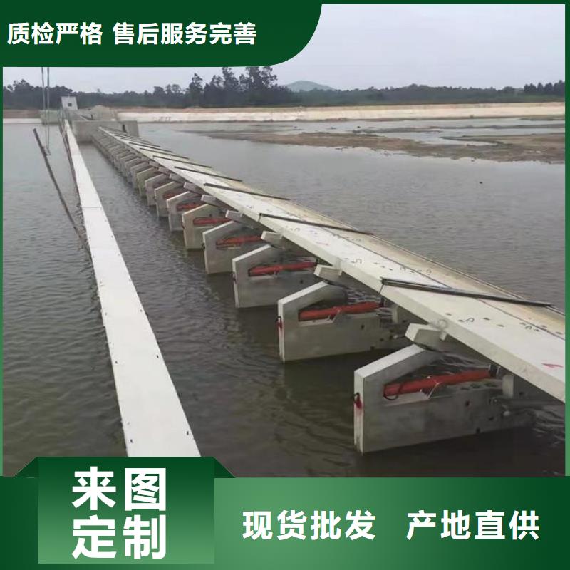翻板闸门瀑布景观钢坝欢迎来厂考察