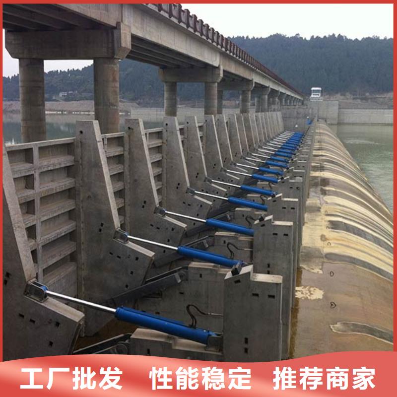 翻板闸门电动液压闸门工程施工案例