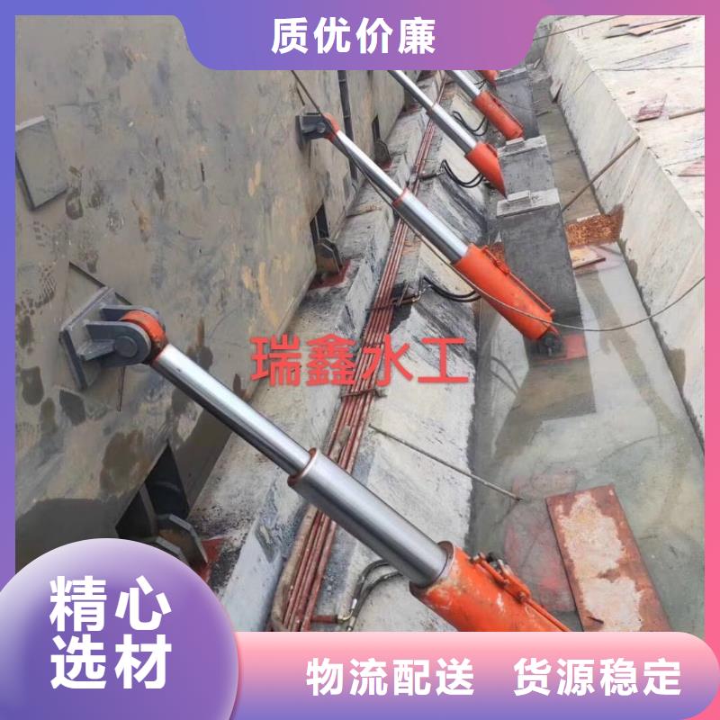 翻板闸门电动液压闸门工程施工案例