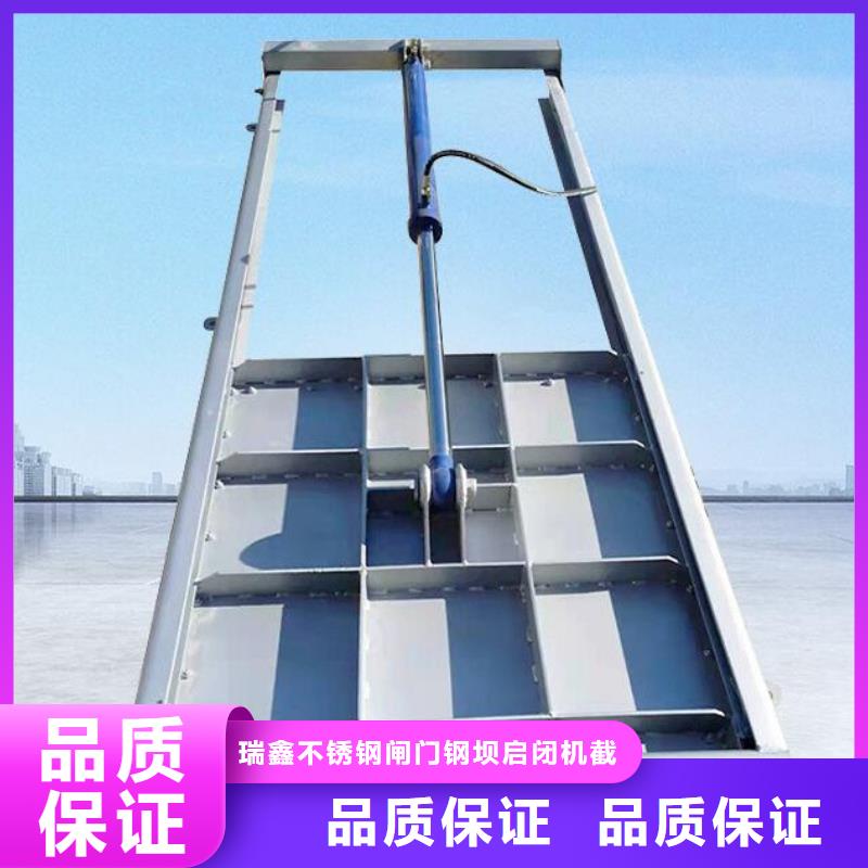  截流井闸门做工精细