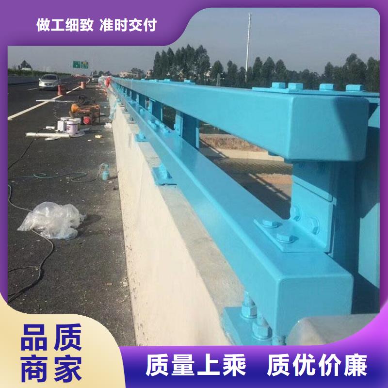 桥梁防撞护栏不锈钢复合管护栏可定制有保障