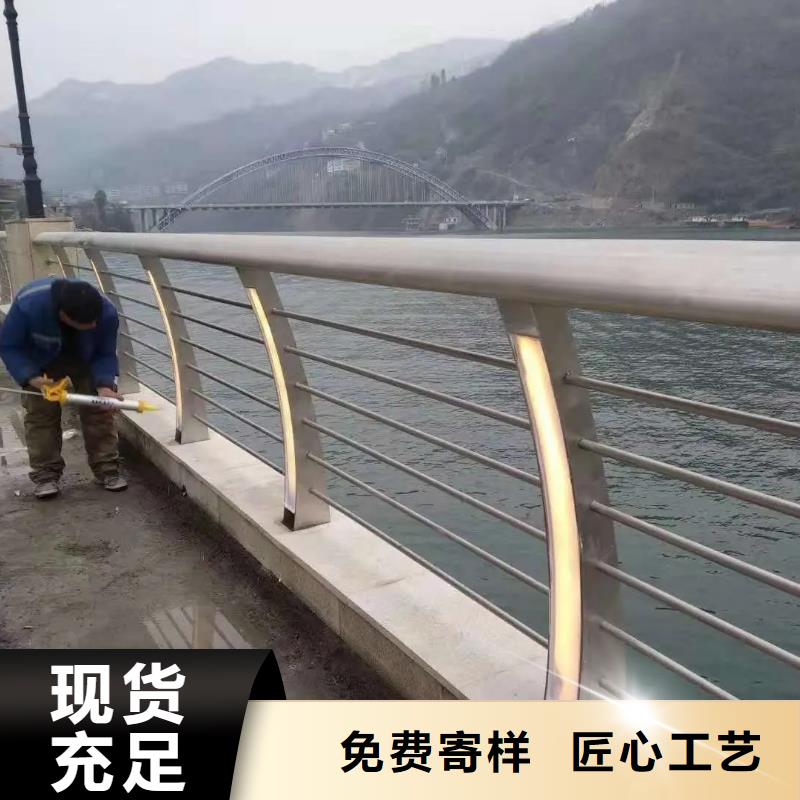 河道景观护栏-防撞立柱出厂严格质检