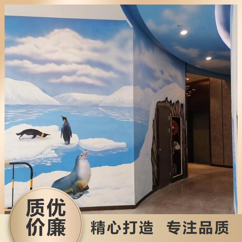 墙绘彩绘手绘墙画壁画墙体彩绘,【3D立体画】厂家精选